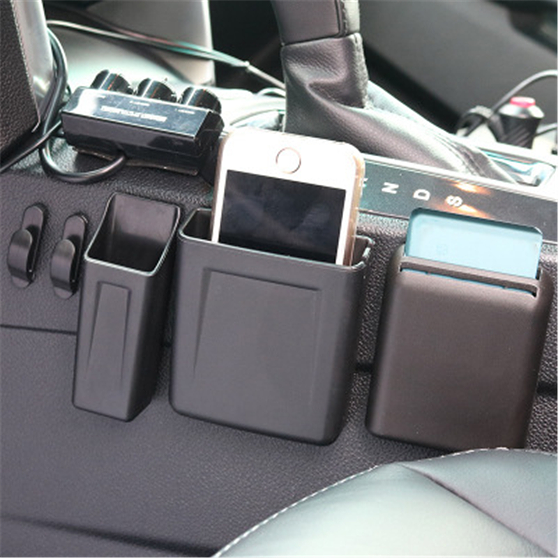 

Auto Seat Crevice Plastic Storage Box The New Universal Car Phone Holder Organizer Reserved Design For Pocket Accessories