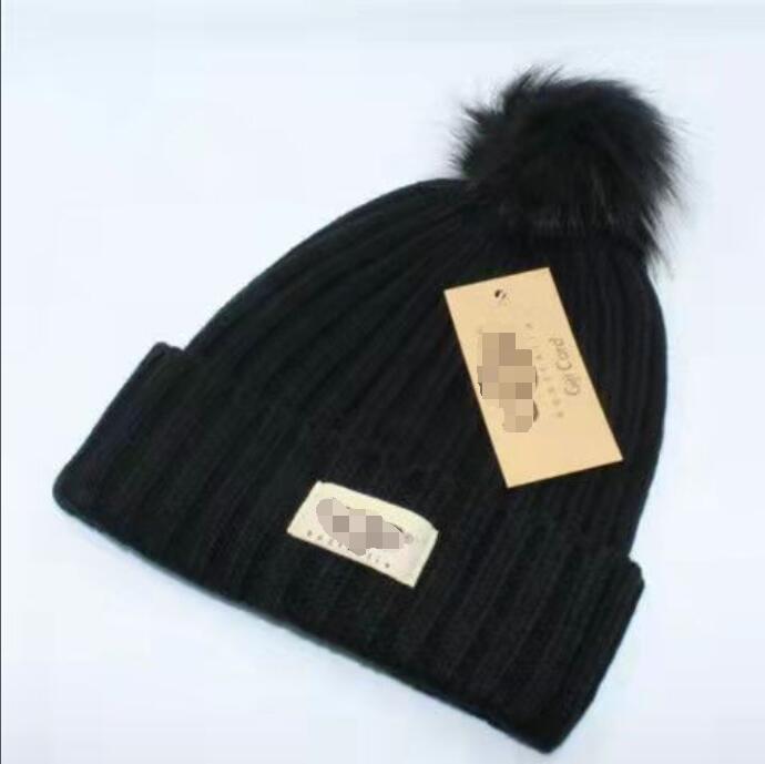 

fashion mens designers hats bonnet winter beanie knitted wool hat, Grey
