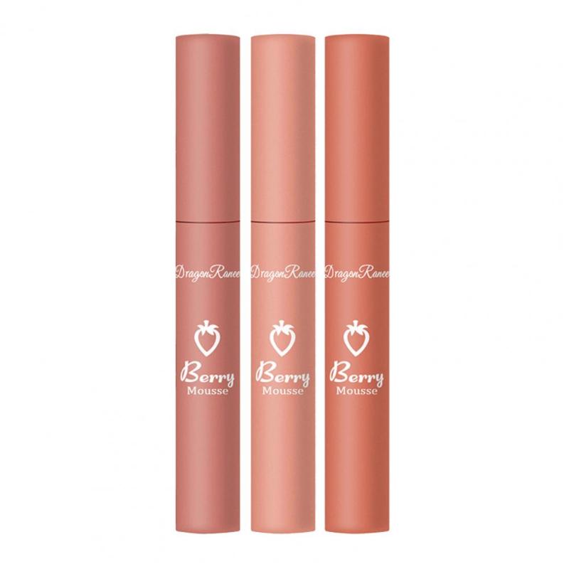 

Lip Gloss 3Pcs/Set 5g Non-Stick Velvet Effect Waterproof Liquid Easy To Carry Lips Makeup For Women BeautyLip