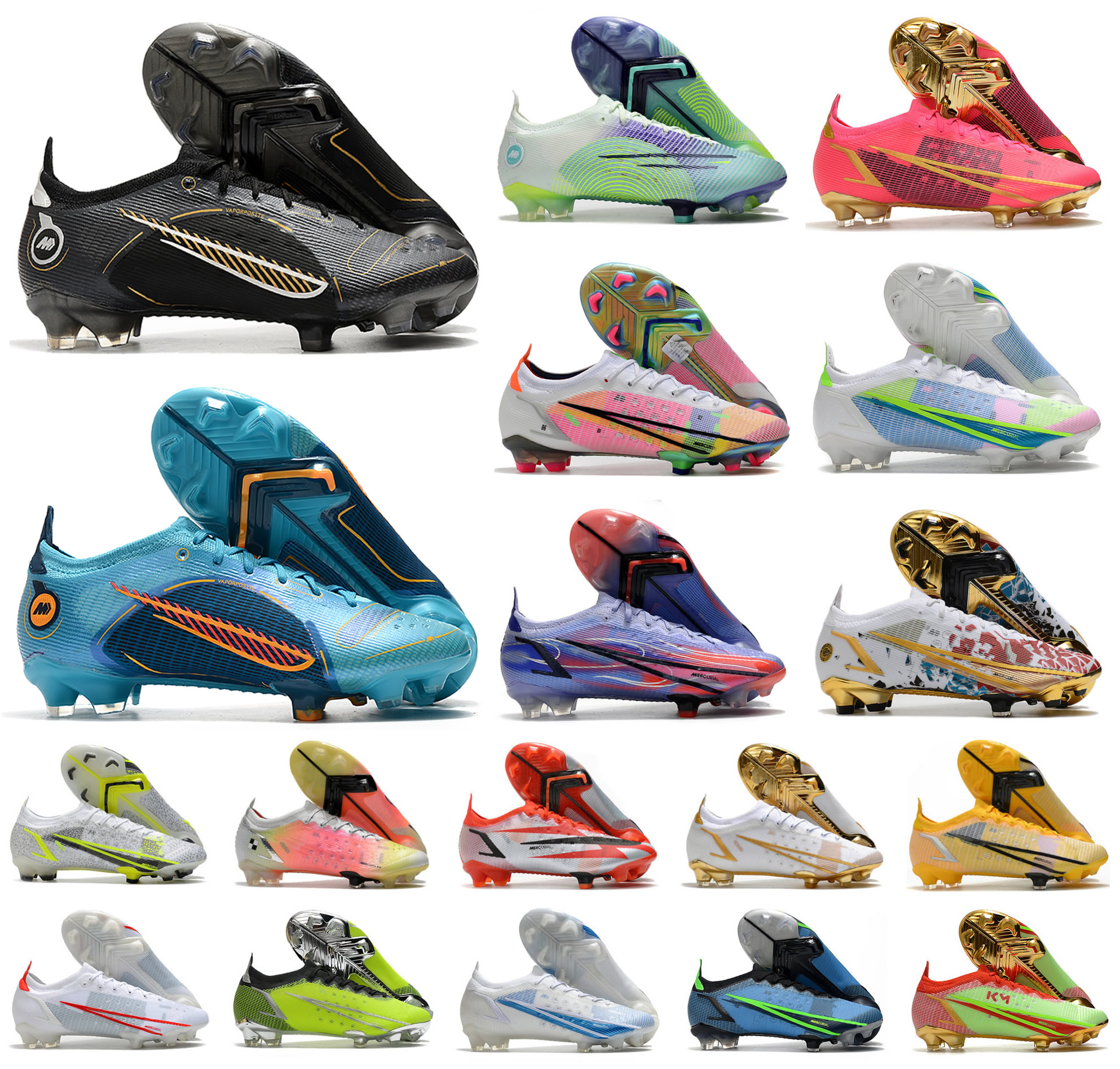 

Men Va pors XIV 14 360 Elite FG Dragonfly Soccer Shoes CR7 First Main Shadow Dream Speed 005 Low Women Kids Football Boots Cleats Size 39-45, 3 men fg