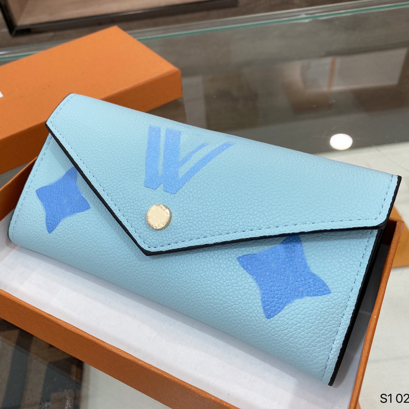 

Men Women PU Wallets Bag Handbag two pieces Classic Flower Luxurys Designers Bag Genuine Leather Ladies Travel Wallet High capacity Card Holder 4 Colors, Black