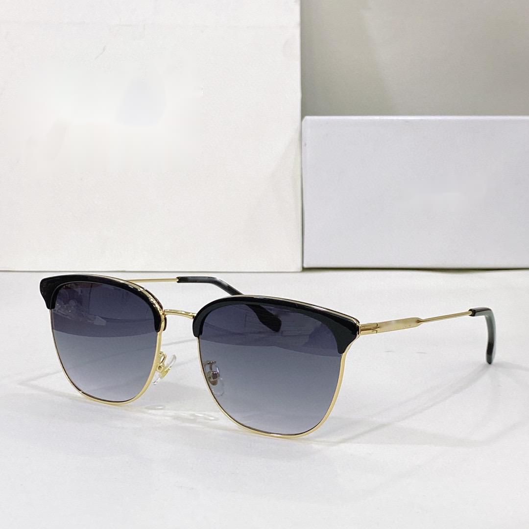 Sunglasses For Women Men Summer 1285fSK Style Anti-Ultraviolet Retro Plate Square Full Frame Fashion Eyeglasses Random Box