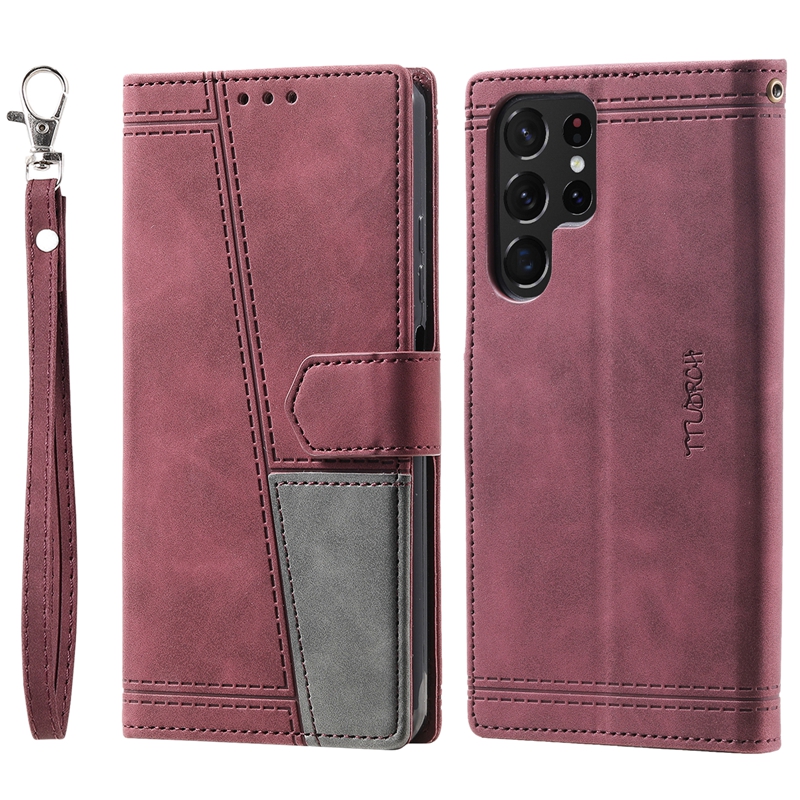 

Unique Contrast Color Hybrid Leather Wallet Cases For Iphone 14 13 Pro MAX 12 11 XR XS X 8 7 SE 2022 6 Credit ID Slot Cash Pocket Holder Hit Flip Cover Men Male PU Pouch Strap, Pls let us know the color u want