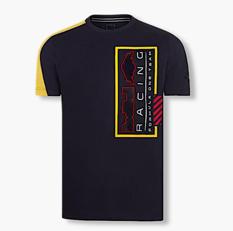 

2022 summer round neck shirt new F1 racing short sleeve same custom DOS1