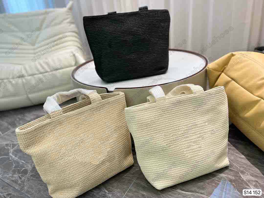

Classic Straw Beach Bag Women Designer Sand Canvas Tote Shopping Bag Handbag Luxurys Oversize Nappa Designers Ladies Hand Bags Purse Wallet Triangle Logo, Dont sell it alone