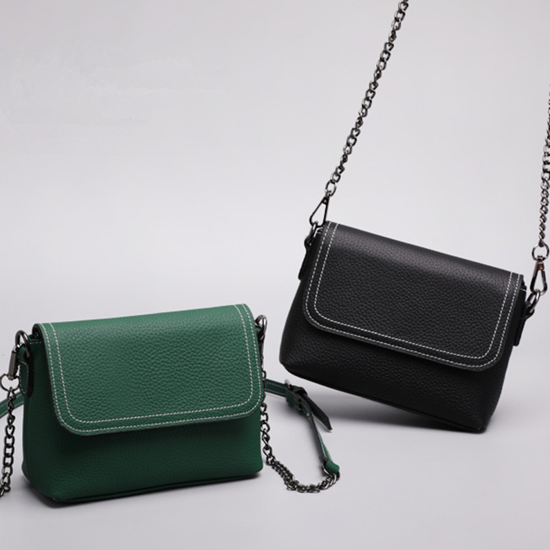 

Women Shoulder Bags High Quality Purse Leather Luxury Cross Body Handbags Designer Solid color Fashion Female Messenger Bag Small Black J773, White
