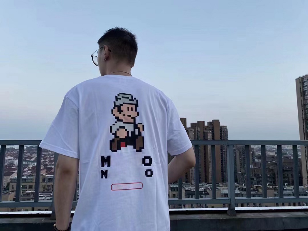 

100%cotton T shirts Luxury brand shirt running short sleeve t-shirt lovers printed men's t-shirt oversize shorts sleeve, Customize