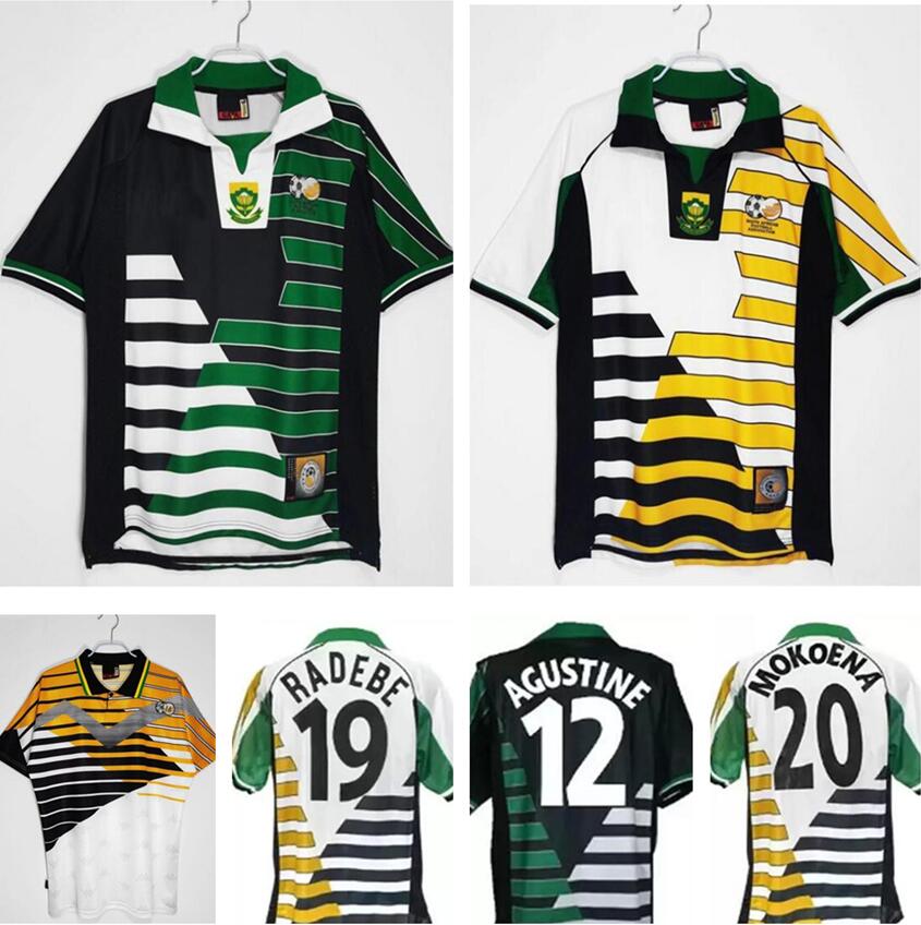 

Retro classic 1994 1998 south soccer jerseys Africa Bartlett Mokoena Fortune RADEBE national team Retro football shirt