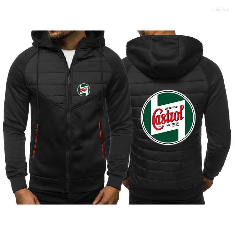

Men' Hoodies & Sweatshirts 2022 CASTROL SIGN Winter Casual Thick Warm Waterproof Parkas Men Outwear Windproof Hooded Jacket Harajuku Comfor