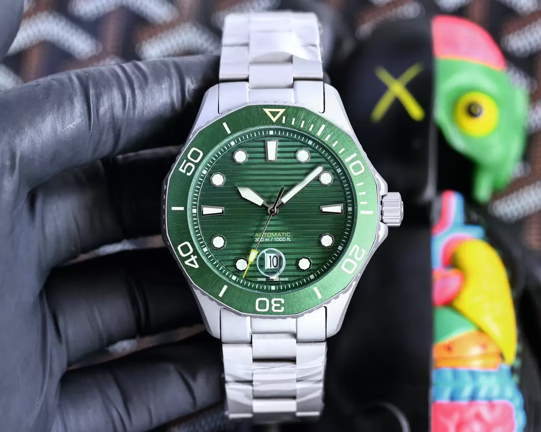 

2022 Top-grade AAA Top Men's Mechanical Watch Stainless Steel High-end Quality Automatic 2813 Movement Wristwatch mens Self-wind AQUARACER Calibre 5 Watches With tag, 50m waterproof