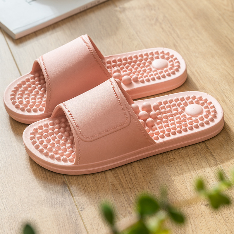 

A054 Slippers Women Summer Shoes Indoor Sandals Slide Soft Non-Slip Bathroom Platform Home Slippers, As photo