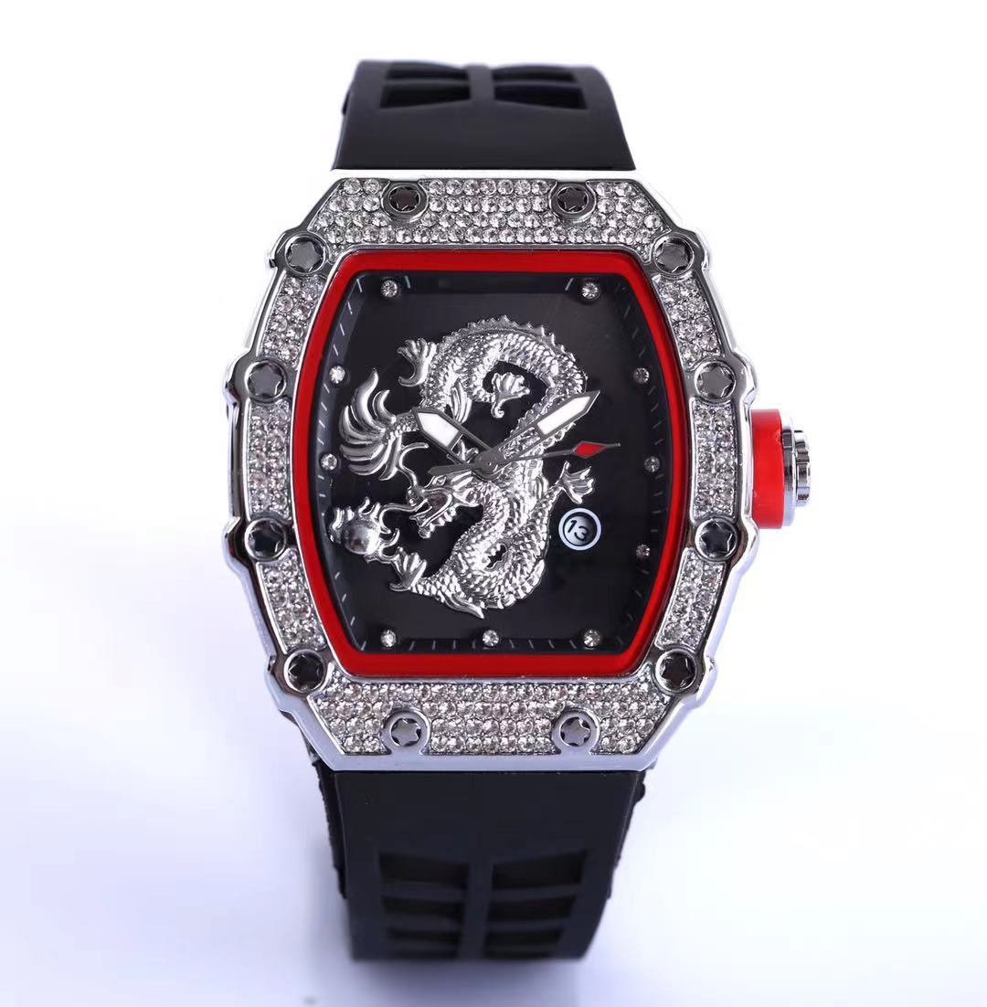 

luxury 2021 fashion set sports watches for men and women leisure fashion scanning tick quartz watch