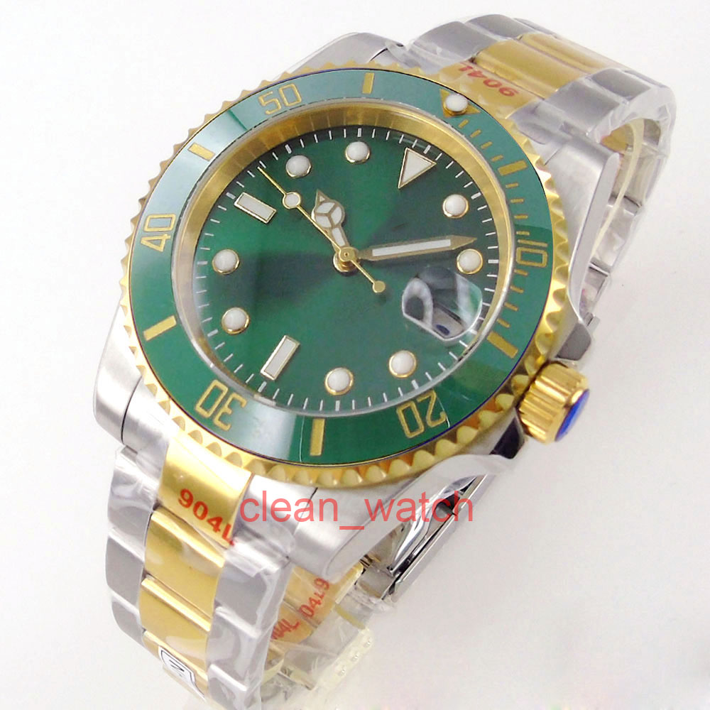 

Ceramic Bezel Mens watches 41MM Automatic Mechanical 2813 Movement Watch Luminous Sapphire Waterproof Sports Self-wind Fashion Wristwatches montre de luxe