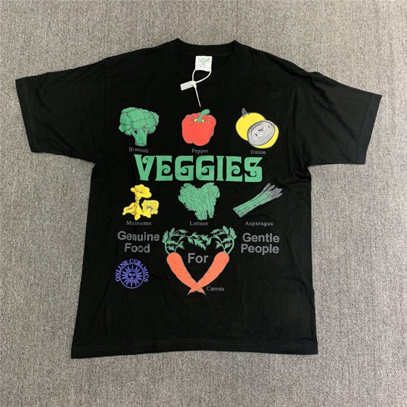 

Foam Printing Vintage T-shirts Men Women 1 High Quality T shirts Tee Tops, White