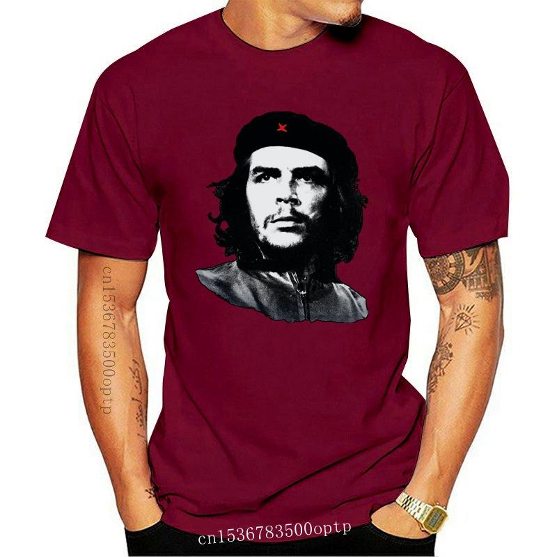 

Men's T-Shirts Classic Che Guevara Portrait I T Shirt Fidel El Caballo Castro Cuba, Black