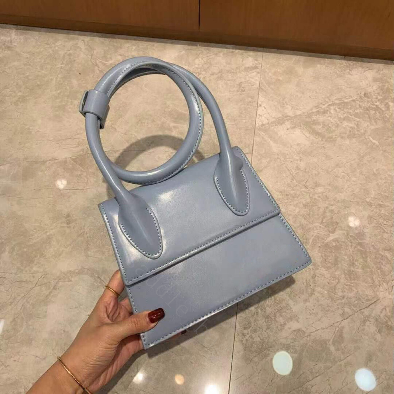 

2022 Novelty Evening bags CrossBody fashion style famous designer handbags shoulder wallets women square coin purse Round handle classic shopping totes messenger, Color fuchsia
