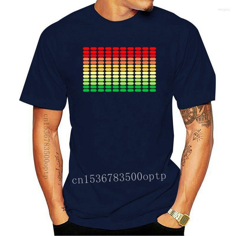 

Men's T-Shirts 2022 Sale Sound Activated LED T Shirt Light Up And Down Flashing Equalizer EL T-Shirt Men For Rock Disco Party DJ ShMen's Imo, Yellow