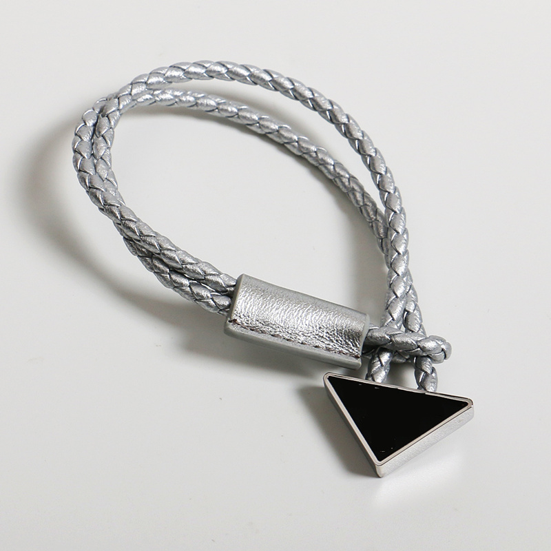 New bracelet cold wind light luxury fashion European and American star bracelet weaving Inverted triangle-image-764777498
