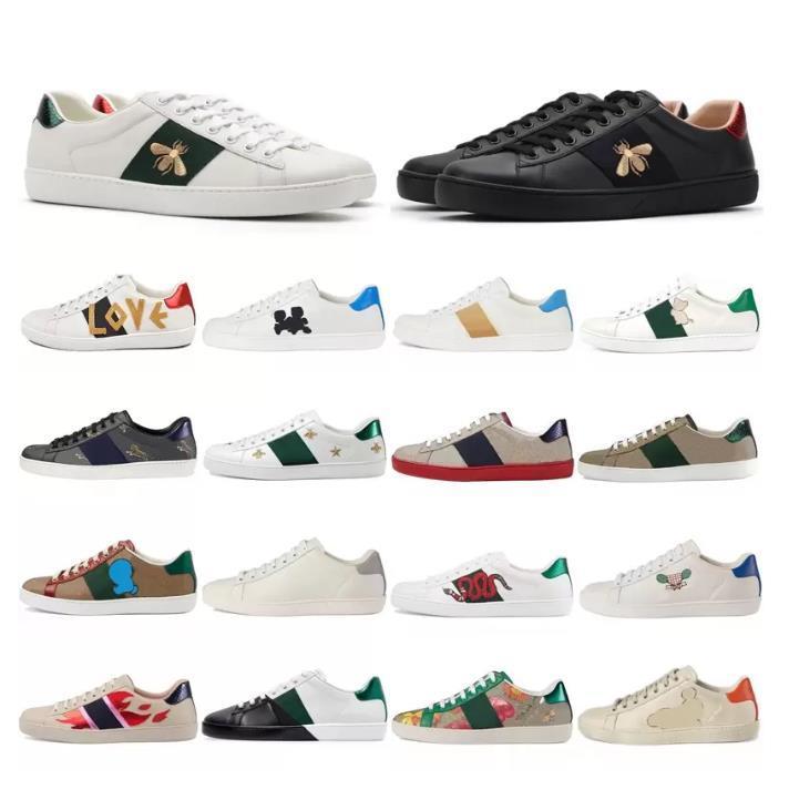 

Italy Ace Bee Snake Embroidered Women Men Designers White Running Shoes Fashion Outdoor men's Leather Tiger Walking Sports Platform SPorts Sneakers Trainers, Price difference