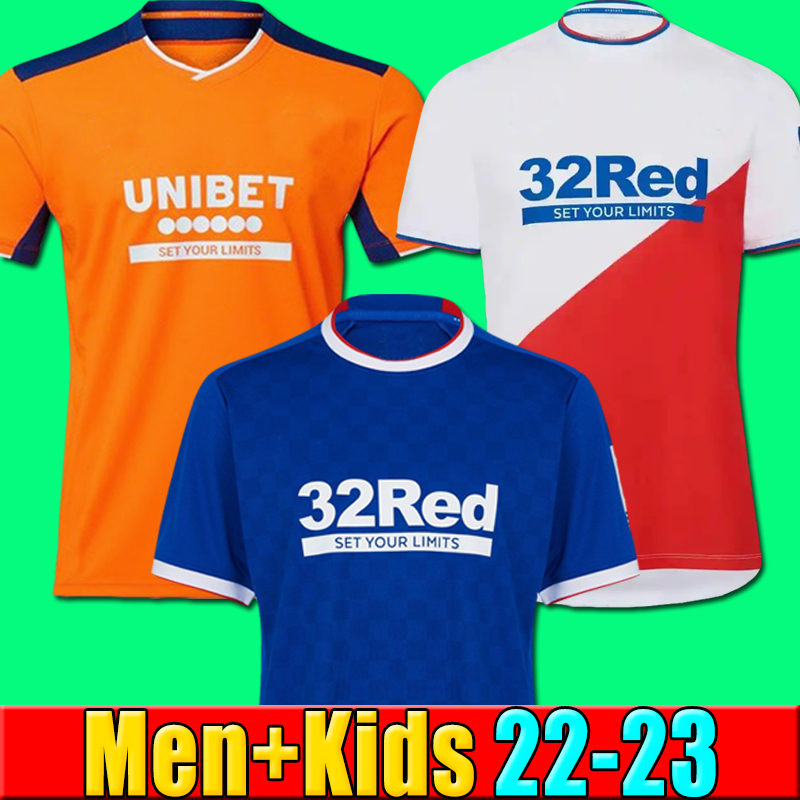 

2022 2023 Rangers 150th Soccer Jerseys Glasgow Arfield DEFOE Aribo TAVERNIER 22 23 Football Shirts Men kids kit Special AMAD MORELOS Sakala Roofe third SAKALA, P05 22 23 3rd kids