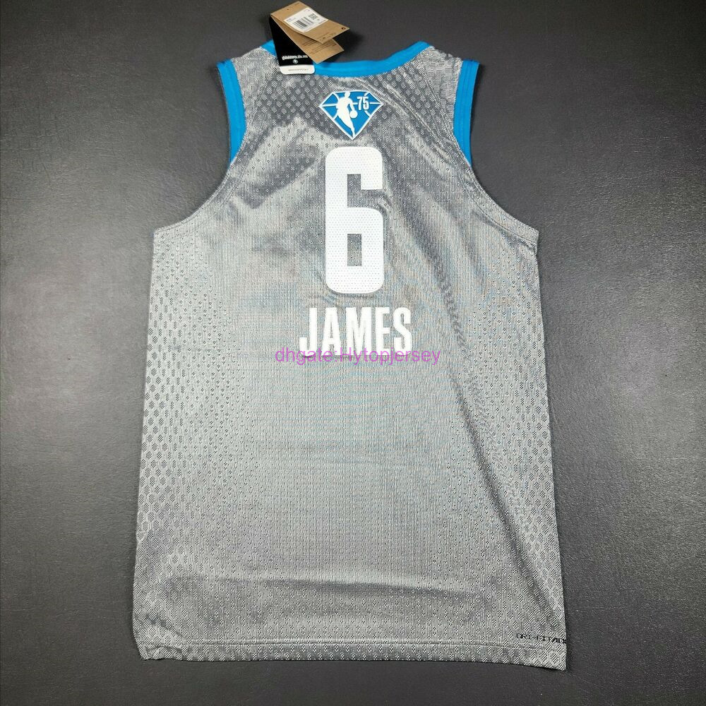 

New 100% authentic LeBron James 2022 all star captain Jersey basketball Jerseys, With pictures