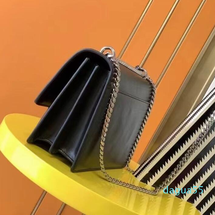 

Women Handbag Leather Bag Woman original box high quality shoulder cross body messenger bags lady clutch purse, With box