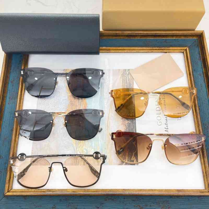 

Sunglasses Family B personality letter half Frame Women's fashion net red same face small men's b4288 UYE2