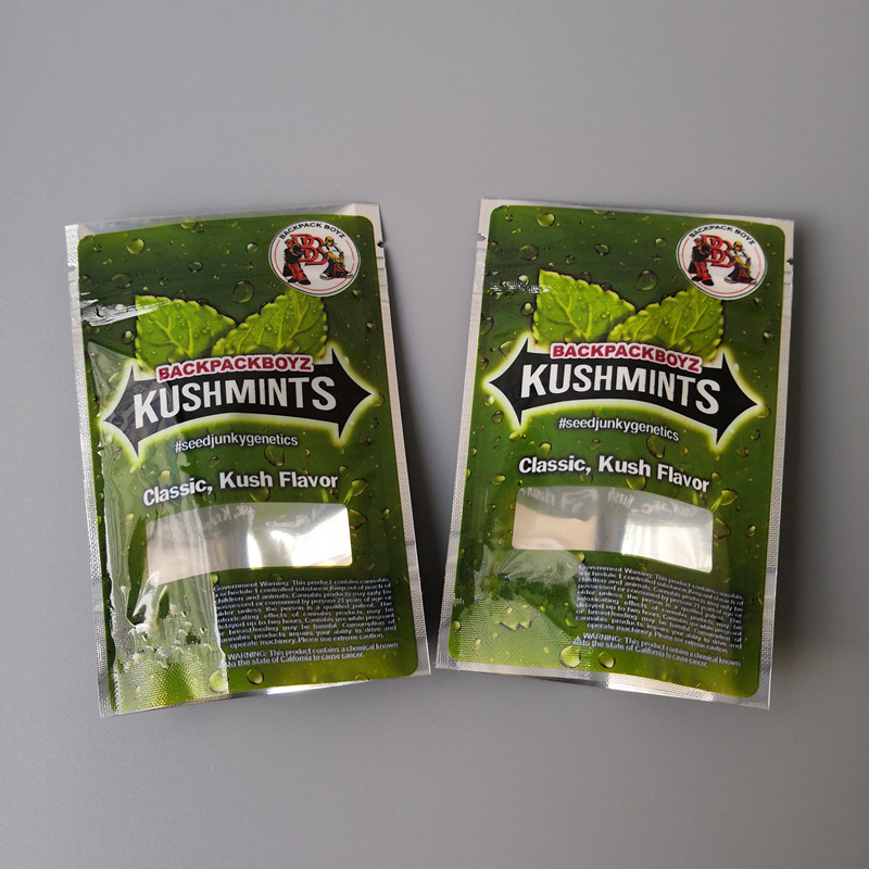 

KUSHMINTS Packbackboyz Bags resealable zipper package seal for freshness Childproof flowers packing Lucky mylar bags BB packaging