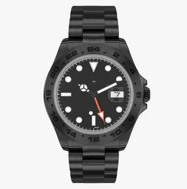 High Quality Classic Woman Watch Date Clock mechanical Automatic Movement Stainless Steel Watches 40mm Black Face Hardlex Glass 219-2-image-787945493