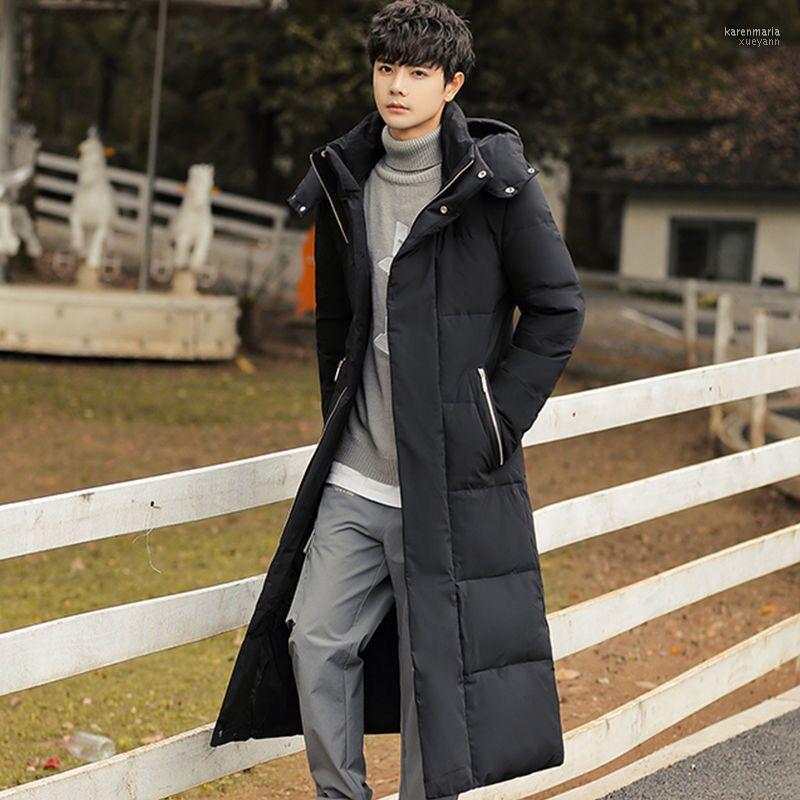 

Men's Down & Parkas 2022 Men Wommen Lovers Winter Jacket High Quality Long Thick Warm Coat Fashion Red Yellow Black Youth 4XL Kare22