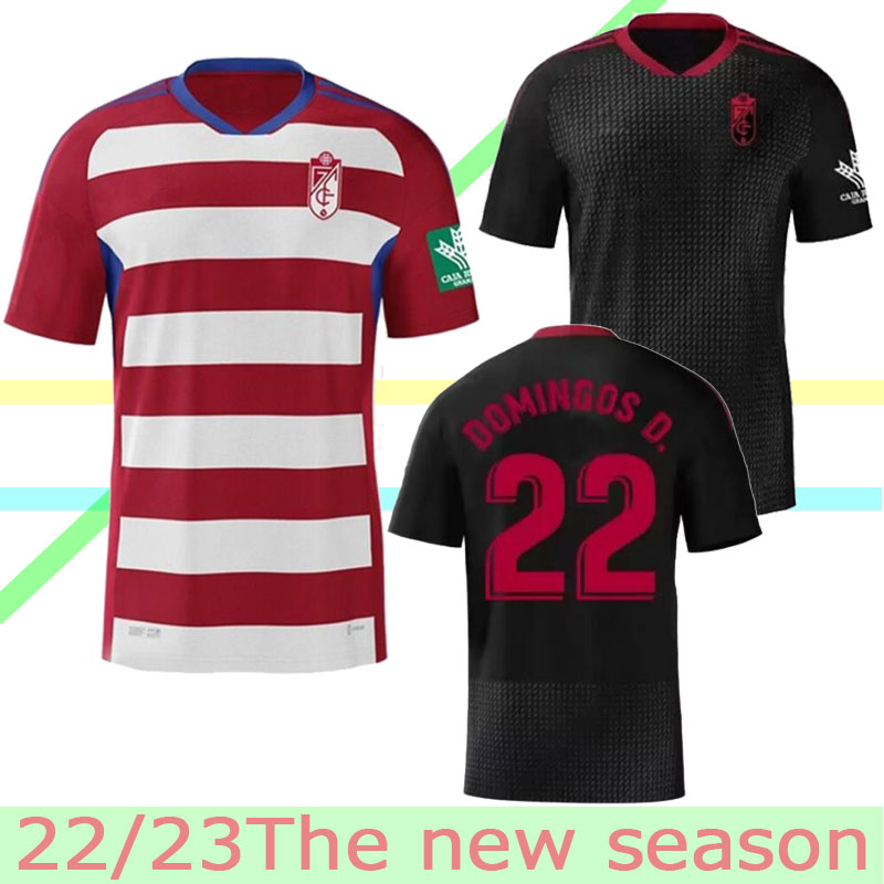 

Camiseta 1a Granada CF LSUREZ Soccer Jerseys 22 23 Home DMACHS APUERTAS LMILLA Football Shirt Kit DOMINGOS DSORO CNEVA MOLINA Monchu Luis Abram Maillots de Foot, Adult shirt