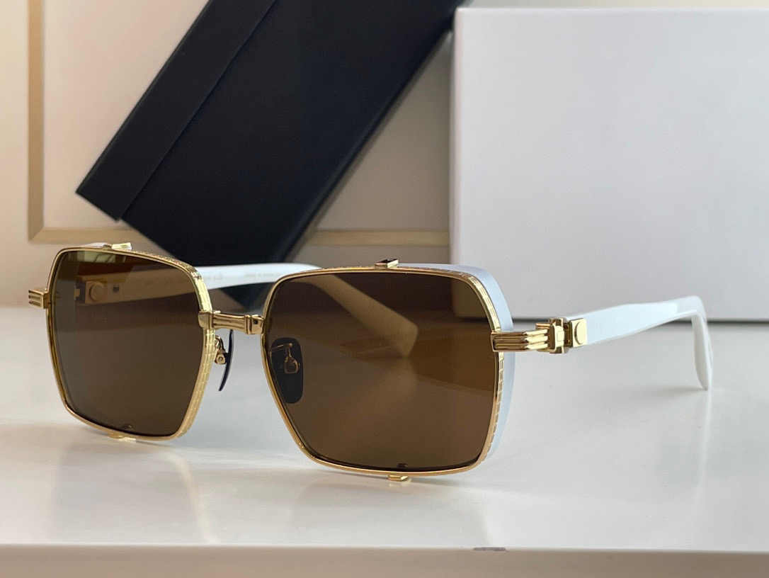 

Sunglasses For Men and Women Summer 122A 50 Style Anti-Ultraviolet Retro Round shape Plate Full Frame Glasses Random Box