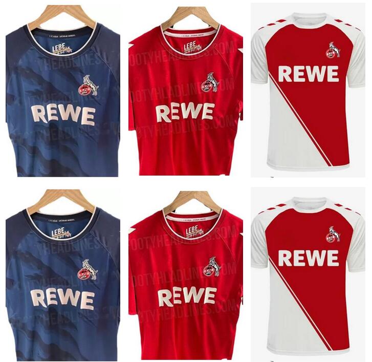 

22 23 FC Koln soccer Jerseys Home away black white red green THIRD 2022 2023 football shirts Anthony Modeste F.Kainz R.Czichos J.Hector E.Skhiri camiseta de futbol Koln