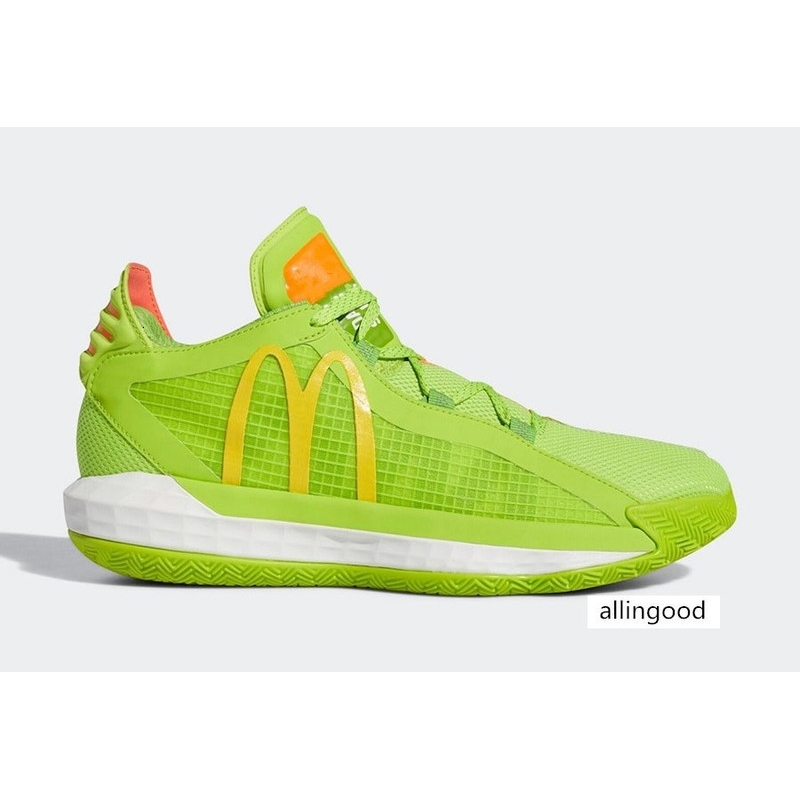

Dame 6 Mcdonalds Dame Sauce All Star Men Basketball Shoes with Box Damian Lillard Pusha t i Am My Own Fan Sport Shoes