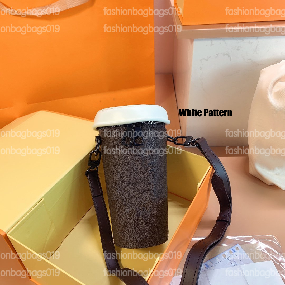 

M80812 Coffee Mug Pouch Design Bag 2021-22 Vintage Monograms coated canvas Clutch Cross Body Double-zip closure Mini Shoulder Bags