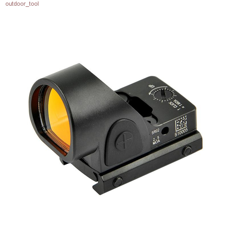 

SRO Red Dot Scope Sight RMR Collimator Reflex Sight for 20mm Rail mount Hunting, Gray