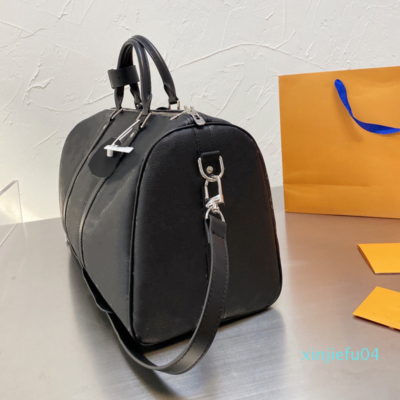 

Top Duffle Bags 2022 Travel Bag Men Luxury Designer Large Capacity houlder Bags Handbags Leather Tote Luggage sports with Shoulder OK89, Customize