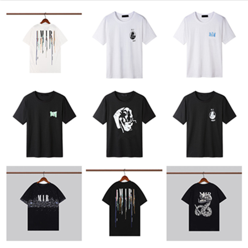 

2022 NEW Womens Mens Designer T shirts Printed Fashion man T-shirt Cotton Casual Tees Short Sleeve Luxury Hip Hop Streetwear TShirts High Quality, A001