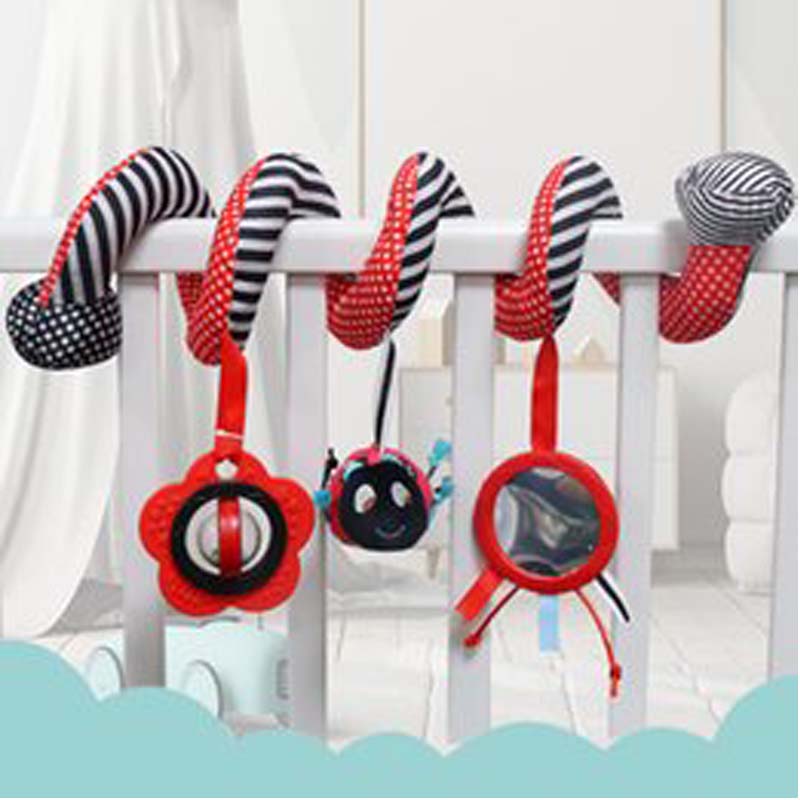 

Old Cobbler Mobiles# Baby Toy Nursery Store Bed bell hanging Kids Carriage Decor Tag Around Caterpillar Color label Comfort doll Wholesale