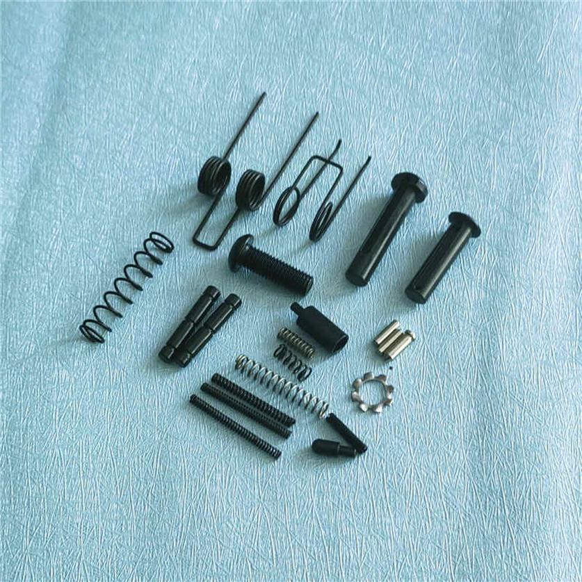 

21 32Pcs All Lower Parts Kit Springs Detents Magazine Catch for Hunting .223 5.56 AR15 Rifle Accessory278S, Black