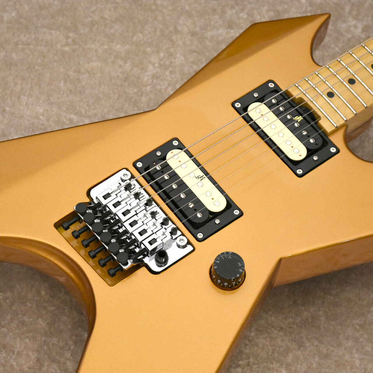 Killer KG-Exploder - Gold- #GG8j1 Electric Guitar-image-759915908