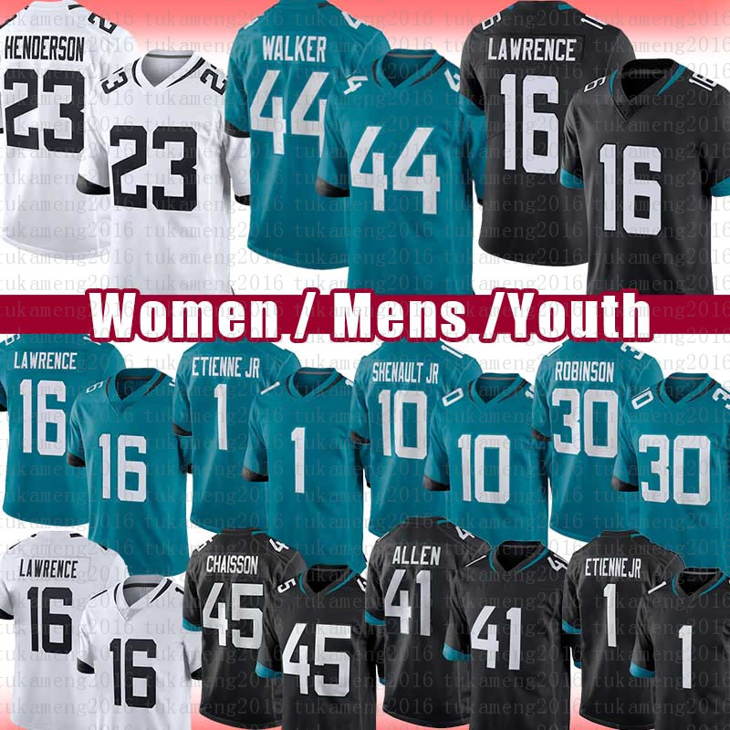 

Travon Walker Trevor Lawrence Football Jersey Laviska Shenault Jr. James Robinson Fred Taylor Tony Boselli Josh Allen Travis Etienne JR Maurice Jones-Drew Henderson, Youth size s-xl(mzh)