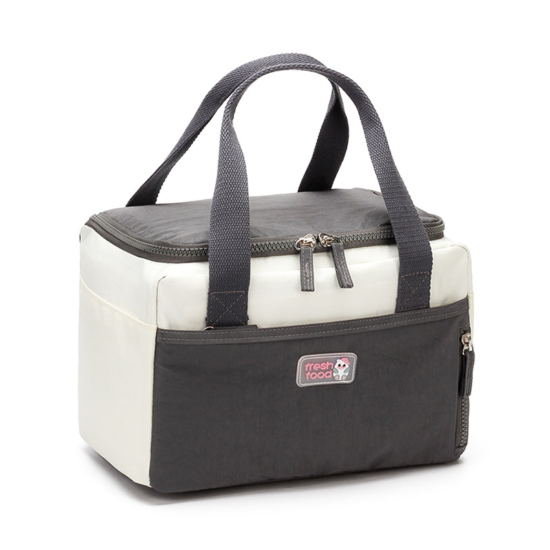 Insulated Portable Picnic Lunch Bags Thickened Aluminum Foil Non-woven Fresh-keeping Cooler Lunch Bag