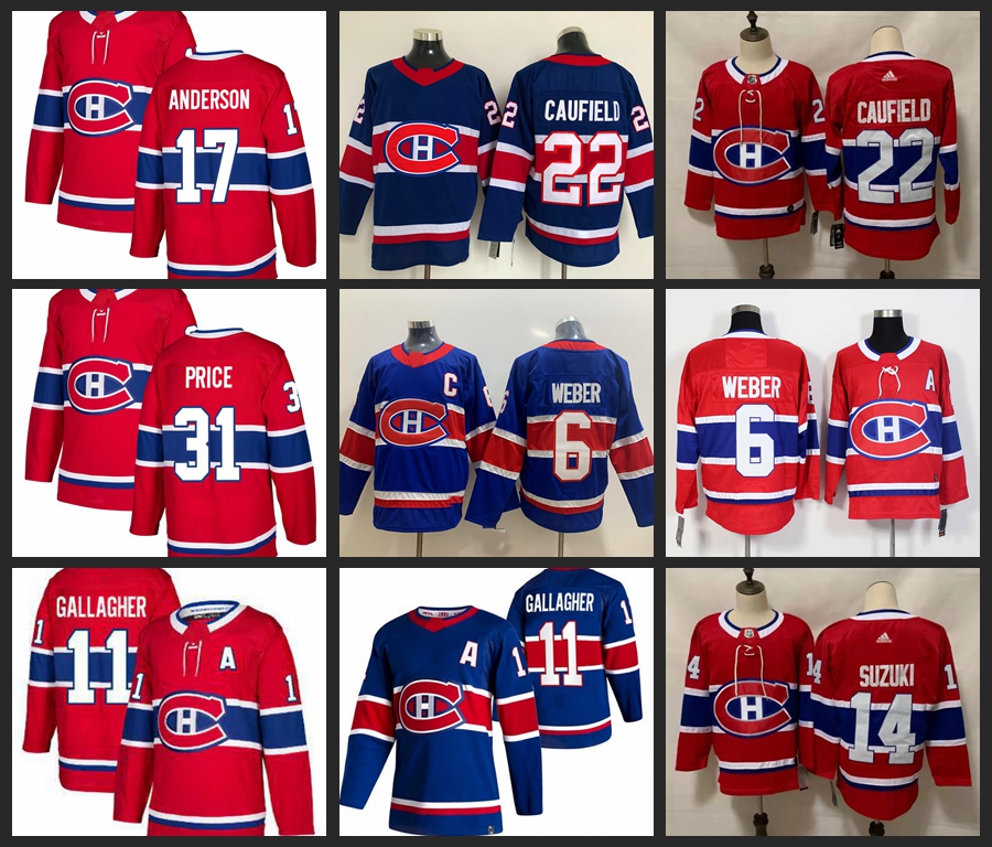 

Hockey Jerseys Montreal''Canadiens 22 Cole Caufield 31 Carey Price 11 Brendan Gallagher 15 Jesperi Kotkaniemi 17 Josh Anderson men women youth 0714, As