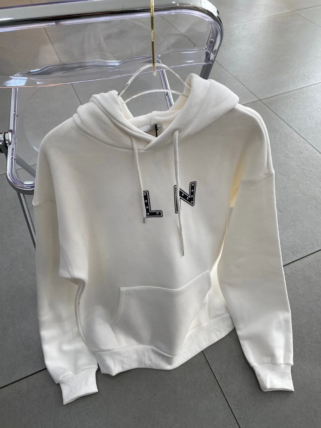 Men Hoodies Mens Women Designer Hoodie Sweatshirts Oversized Letter Print Pullover Sportswear Male Casual Apparel Long Sleeve Autumn Winter Black
