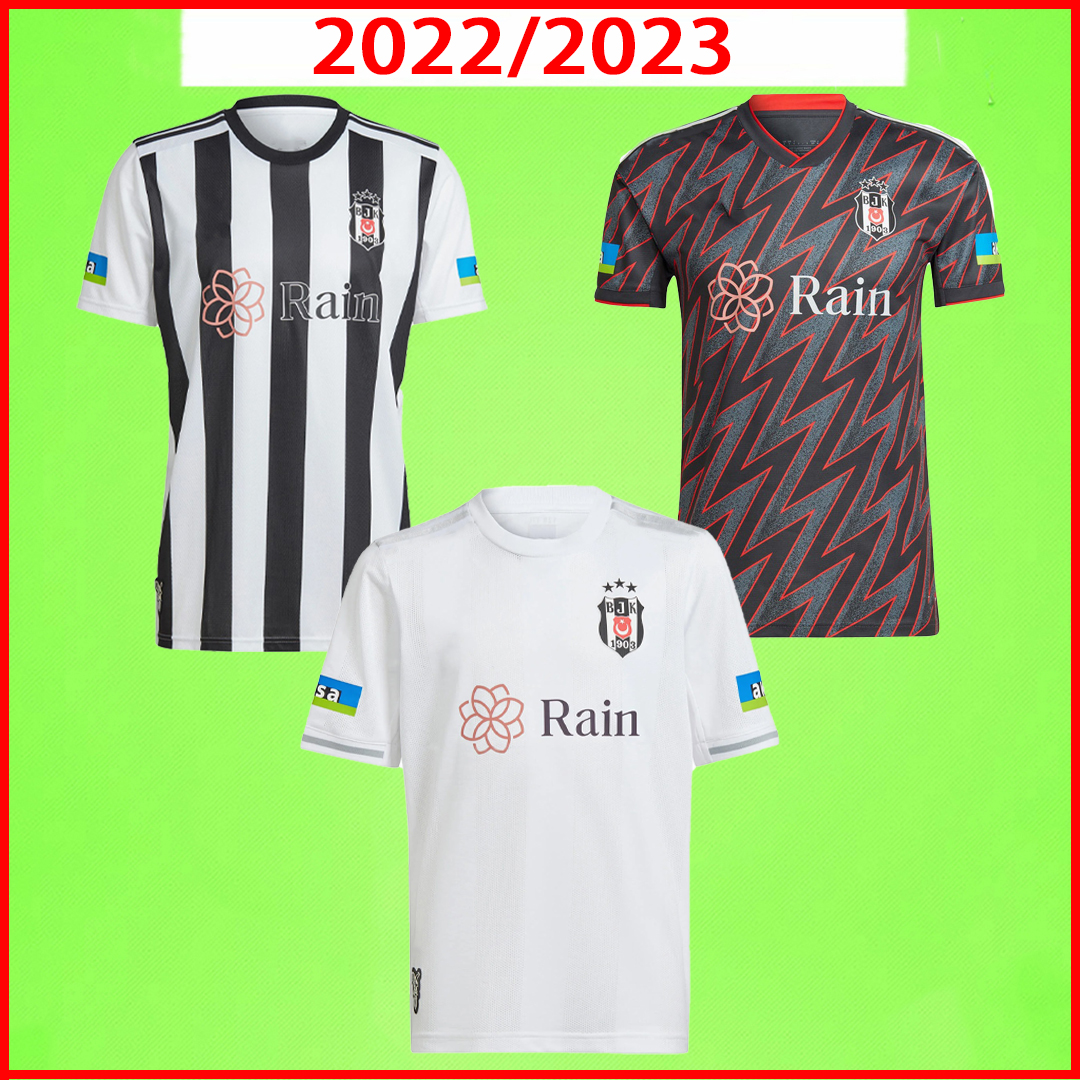 

22 23 The Latest Besiktas JK Soccer Jerseys 2022 2023 Besiktas Jimnastik Kulubu Karaman Deigo Costa Larin Ghezzal Welinton Vida football shirt Camiseta de futbol, 22/23 third