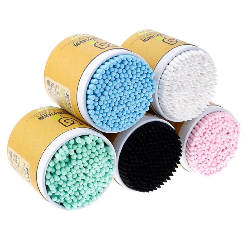 

Sponges Applicators & Cotton Disposable Double Head Bamboo Swab Sticks Makeup Buds Tip For Nose Ears Cleaning Stick Health Care ToolSponges