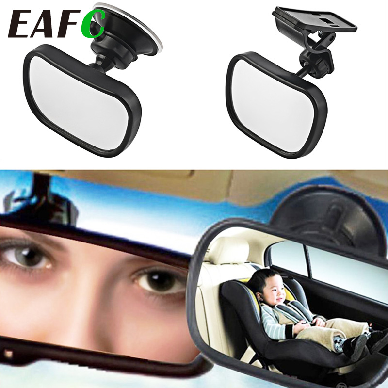 

2 in 1 Mini Safety Car Back Seat Baby View Mirror Adjustable Baby Rear Convex Kids Monitor Car-styling