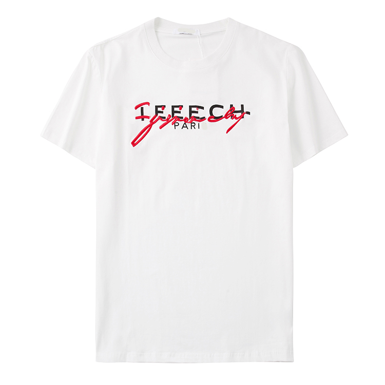 

T Shirts For Men stone Summer island fashion Designer Tops Luxury Letter Embroidery Shirt Mens Clothing Short Sleeved women Tees -2XL, White