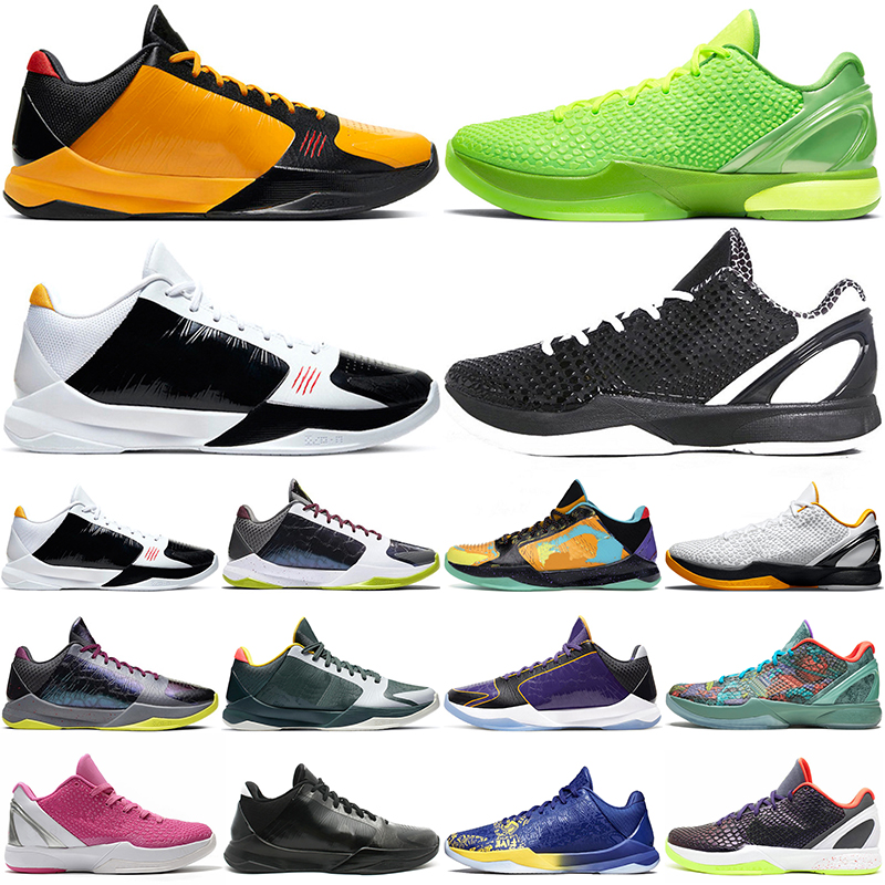

TOP Kobe 6 Mamba Basketball Shoes Protro Mambacita Grinch Think Pink 5 Alternate Bruce Lee Del Sol Big Stage Laker men mens outdoor sports trainers sneakers, 5 protro alternate bruce lee